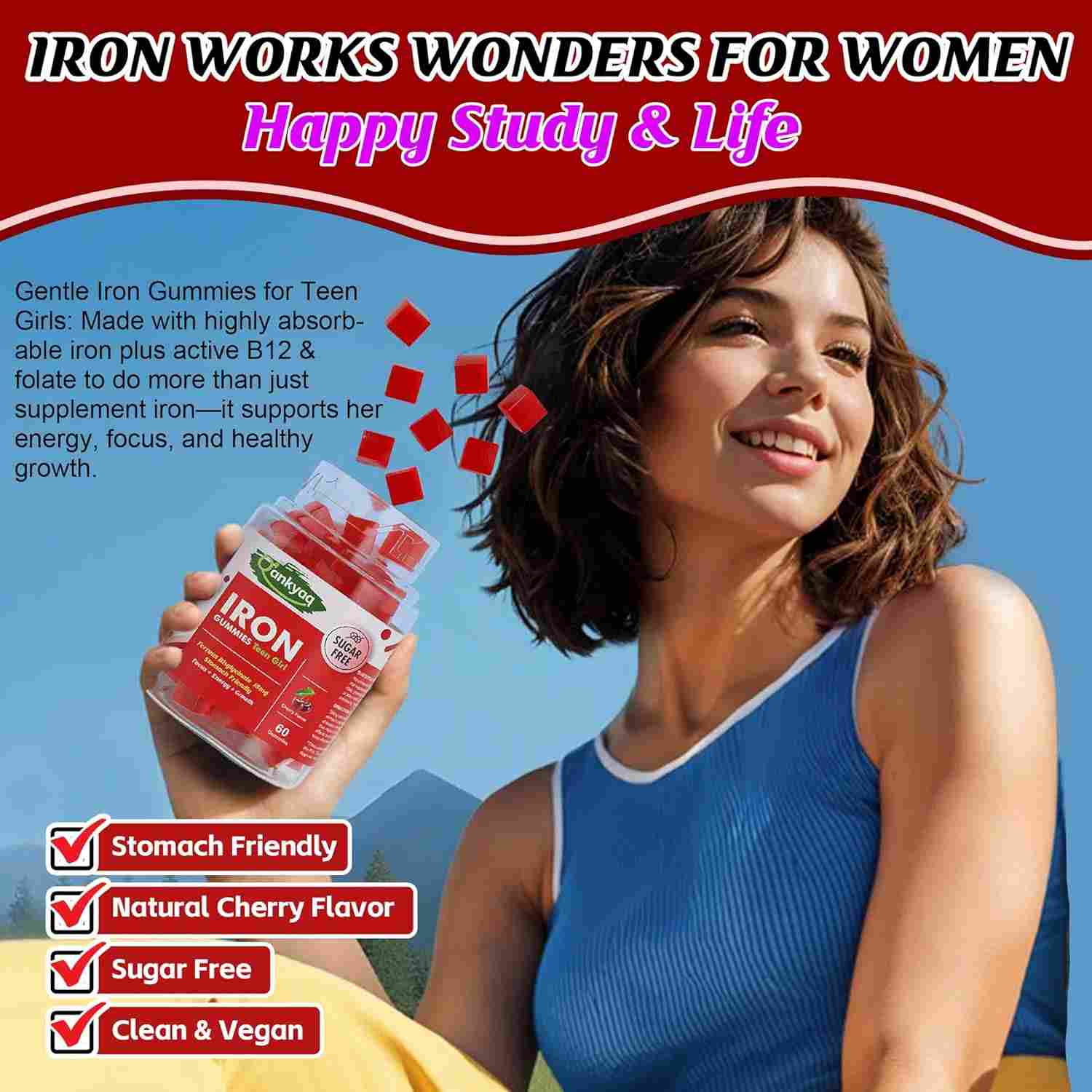 Iron Supplement Gummies Benefits Dosage and How to Choose