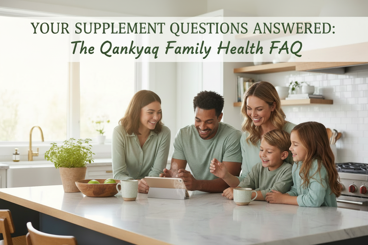 Your Supplement Questions Answered: The Qankyaq Family Health FAQ