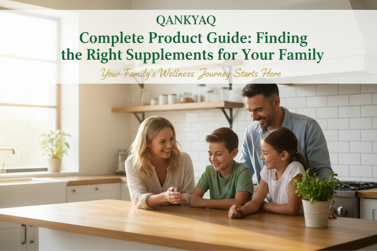 Qankyaq Complete Product Guide: Finding the Right Supplements for Your Family