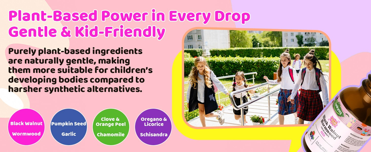 Black Walnut Wormwood Drops 2000mg | Natural Wellness Support