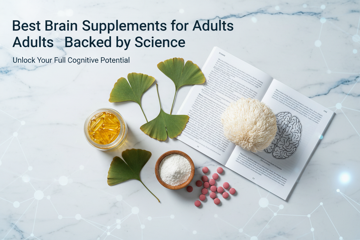 Best Brain Supplements for Adults Backed by Science