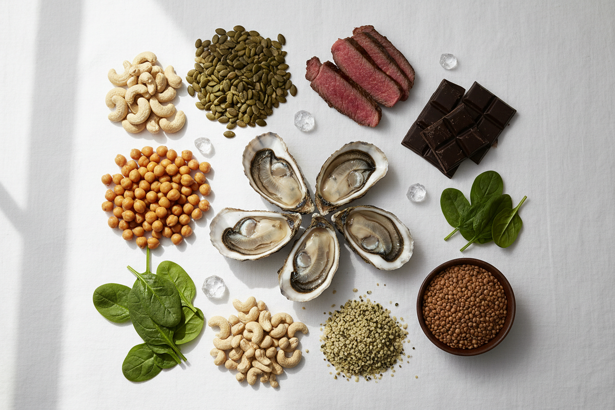 Foods High in Zinc Top Sources Benefits and Absorption Tips