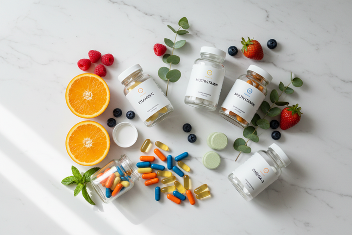 Health supplements vitamins guide to safe modern nutrition