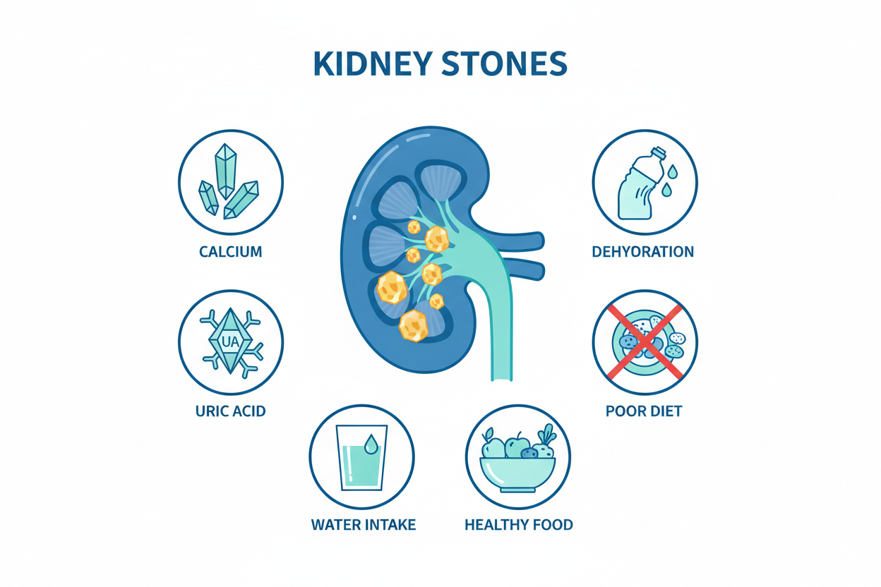 Kidney Stones 101: Types, Causes, and Prevention Strategies