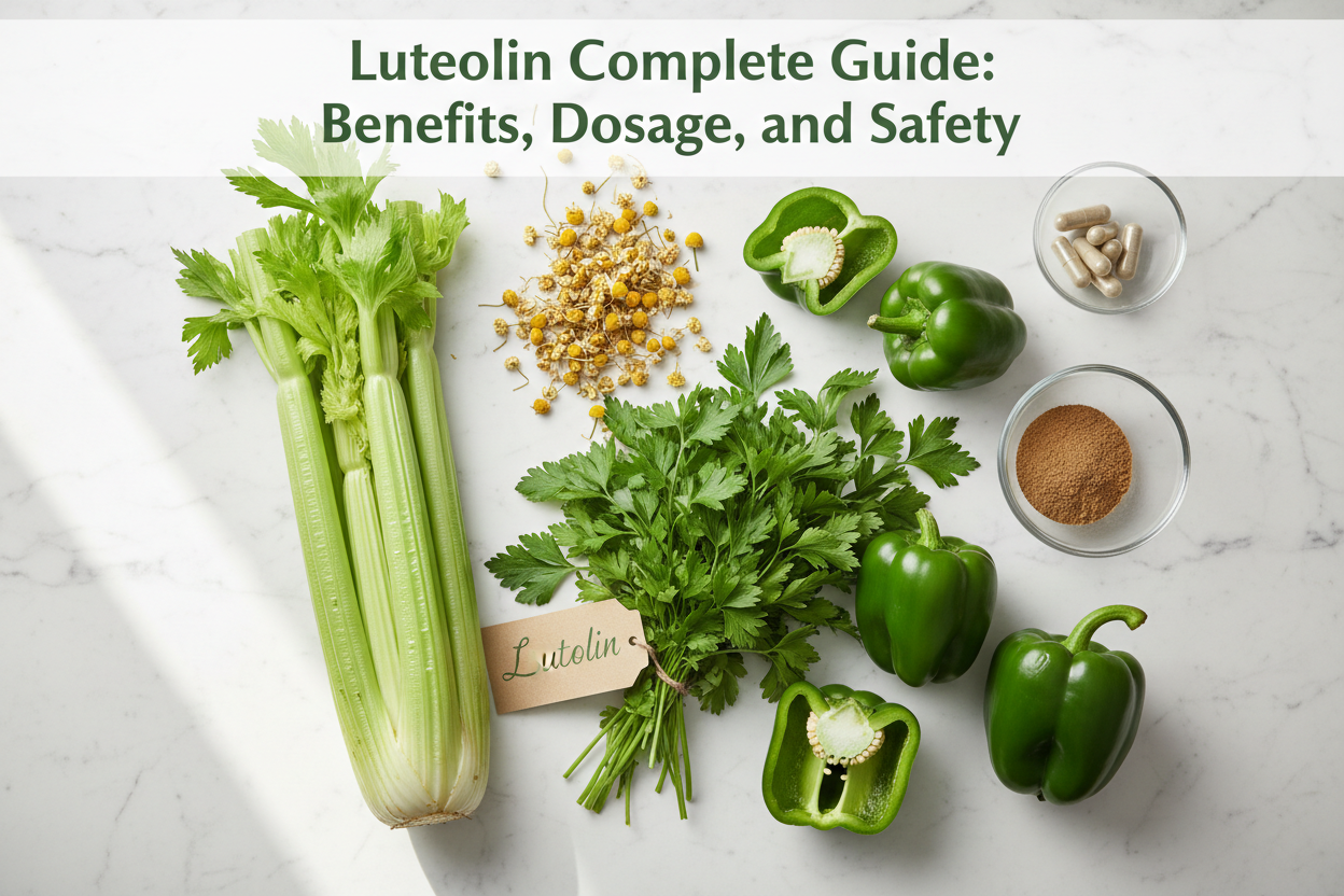 Luteolin Complete Guide: Benefits, Dosage, and Safety
