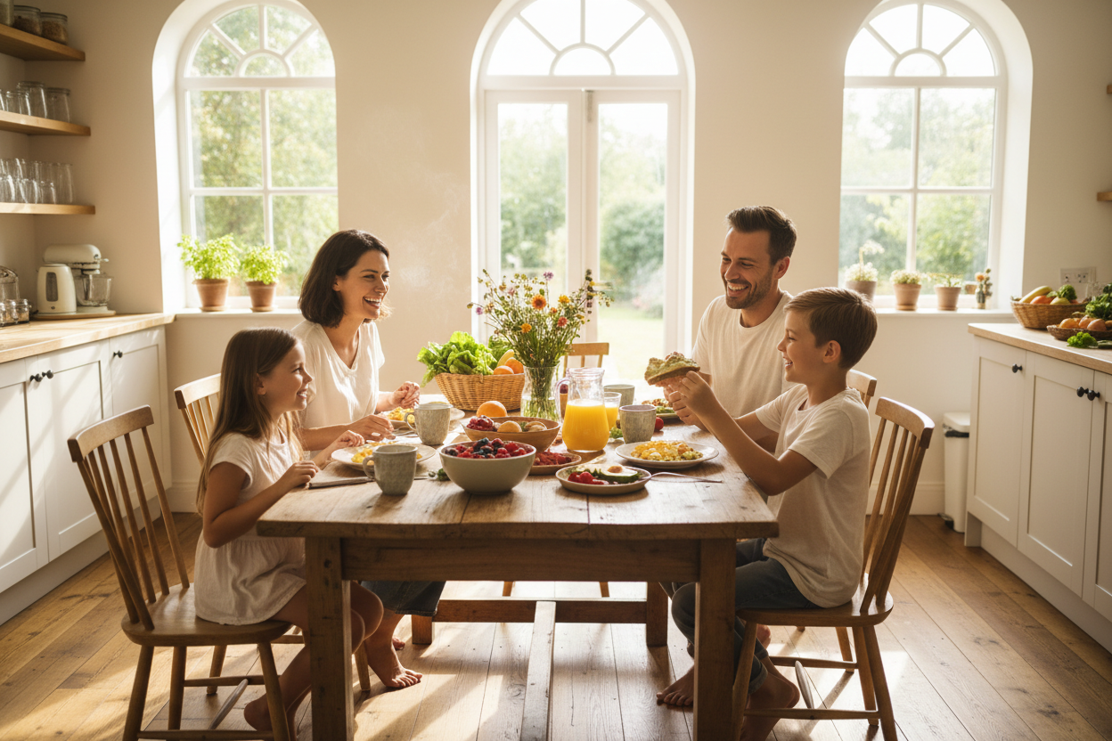 Morning Routines That Set Your Family Up for Health