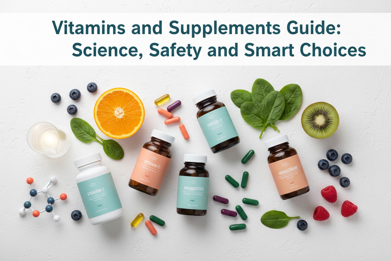 Vitamins and Supplements Guide Science Safety and Smart Choices