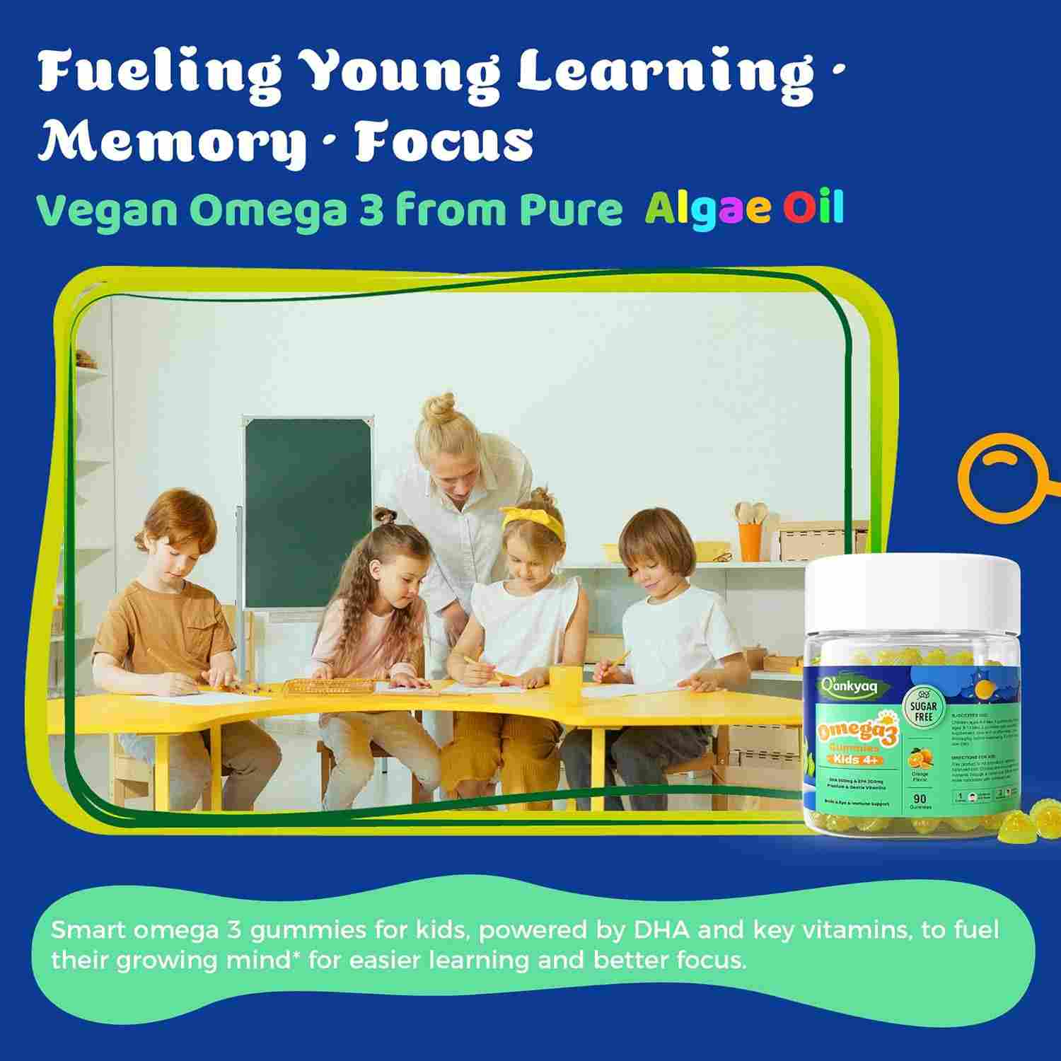 omega3 gummies for kids memory