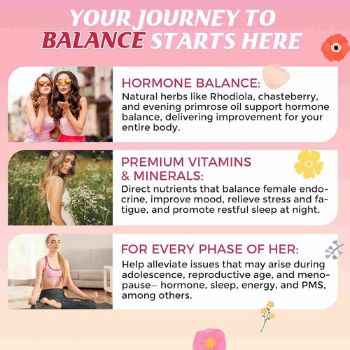 women's endocrine gummies balance