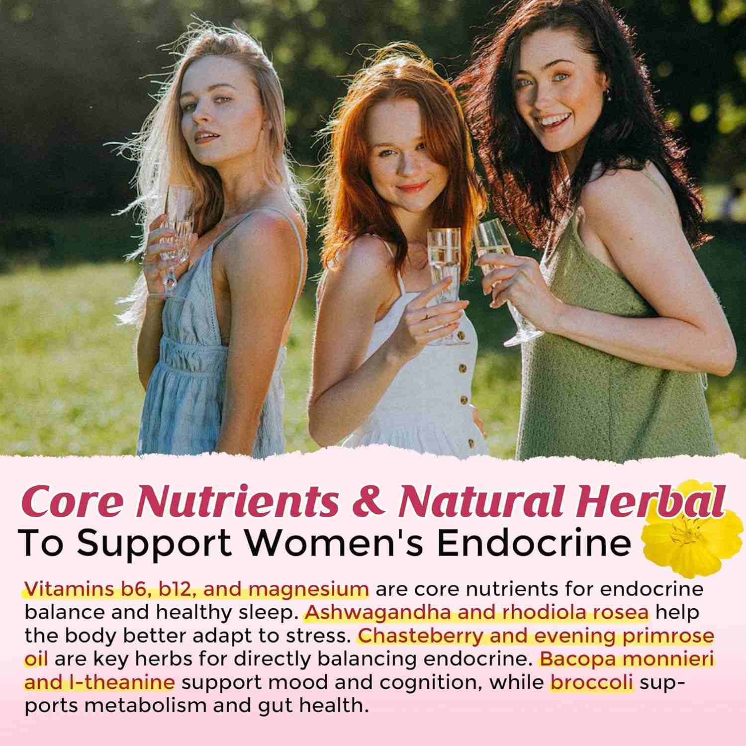 women's endocrine gummies benefits