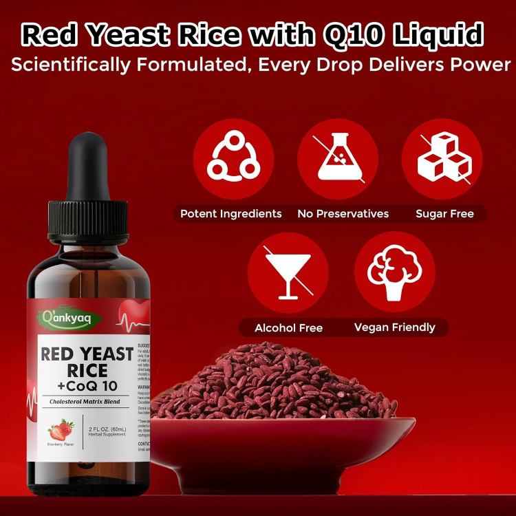 red yeast rice with Q10 liquid