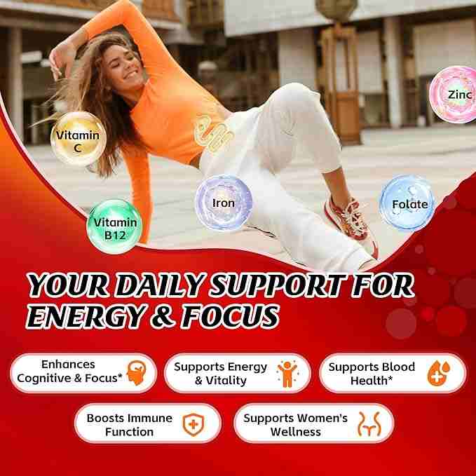 iron gummies for energy and focus