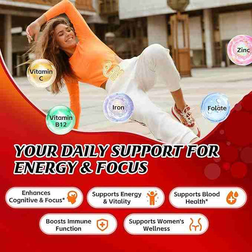 iron gummies for energy and focus