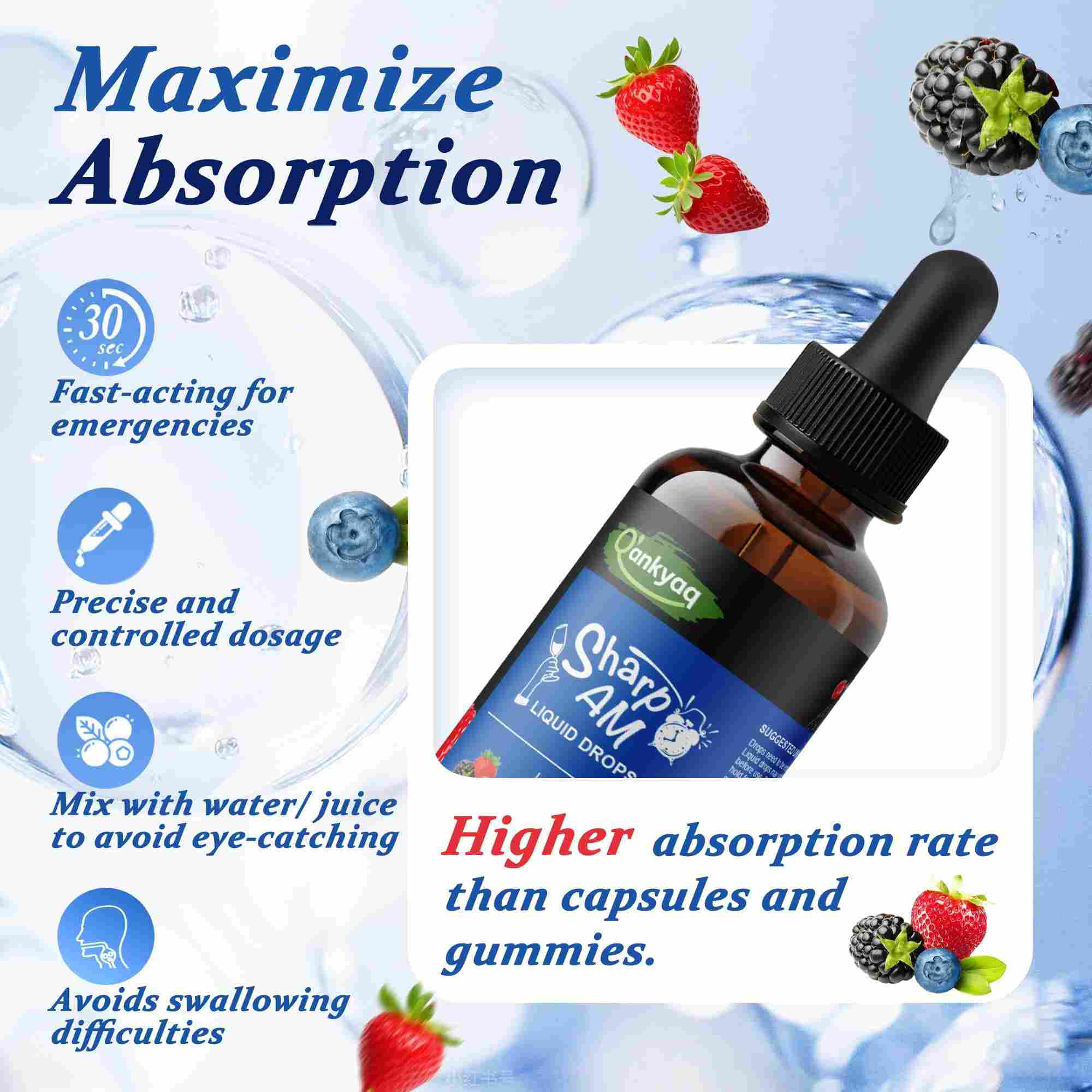 DHM Drops maximize absorption
