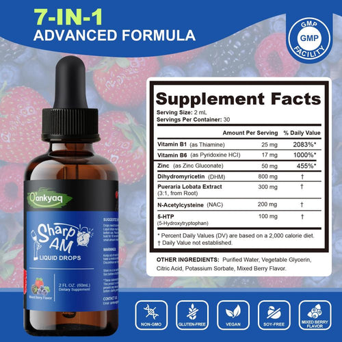 DHM Drops supplement facts