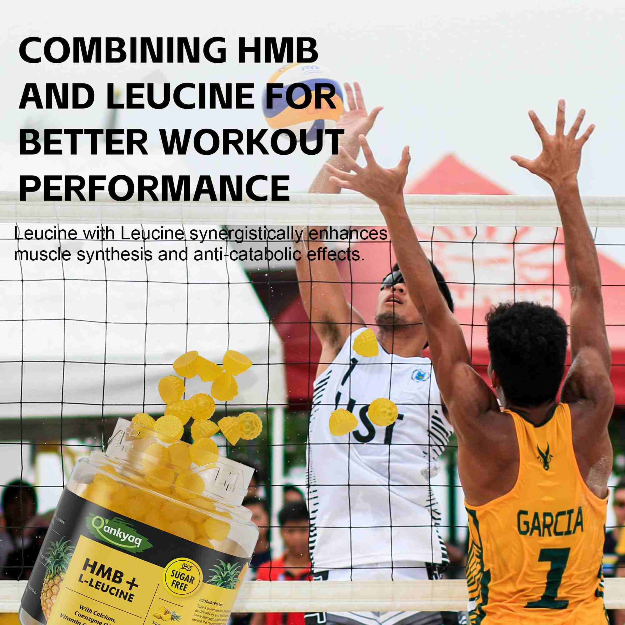 HMB and L-leucine gummies benefits