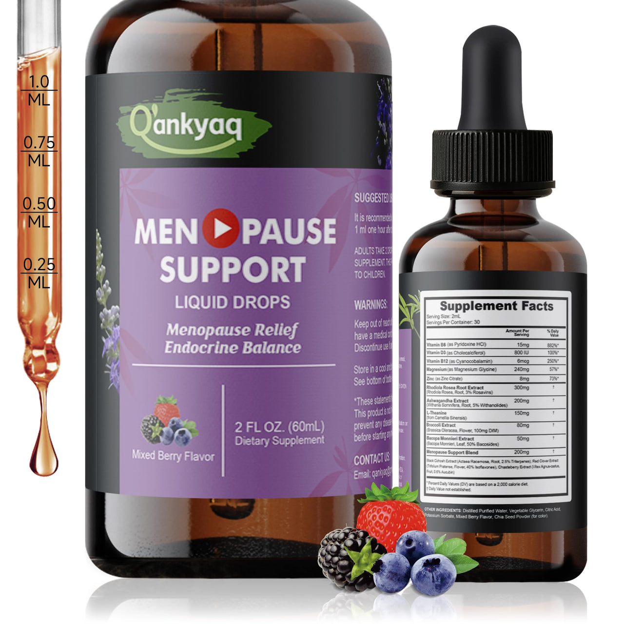 Menopause Supplements Liquid Drops