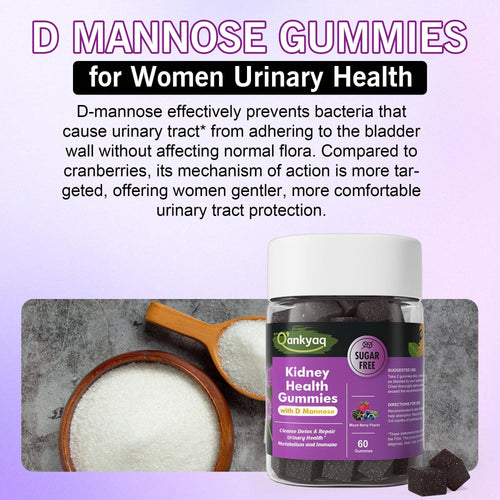 Kidney Cleanse Detox & Repair Gummies With Immune and Energy and Digestive Support